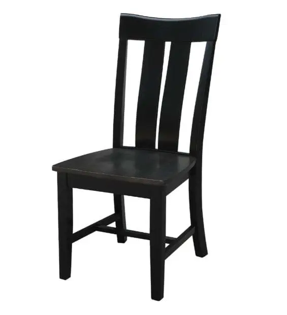 Ava Dining Chair White/Black