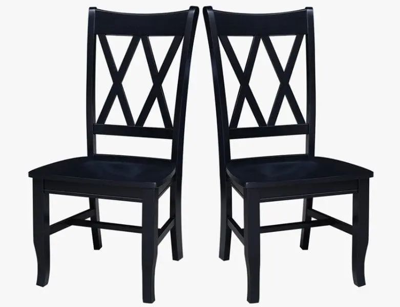 XX-back Dining Chair White/Black