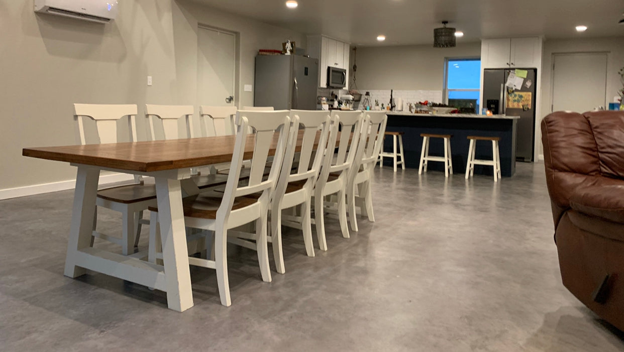 The Caden Trestle Farm Table