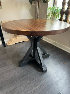 The Cara Round Pedestal Table