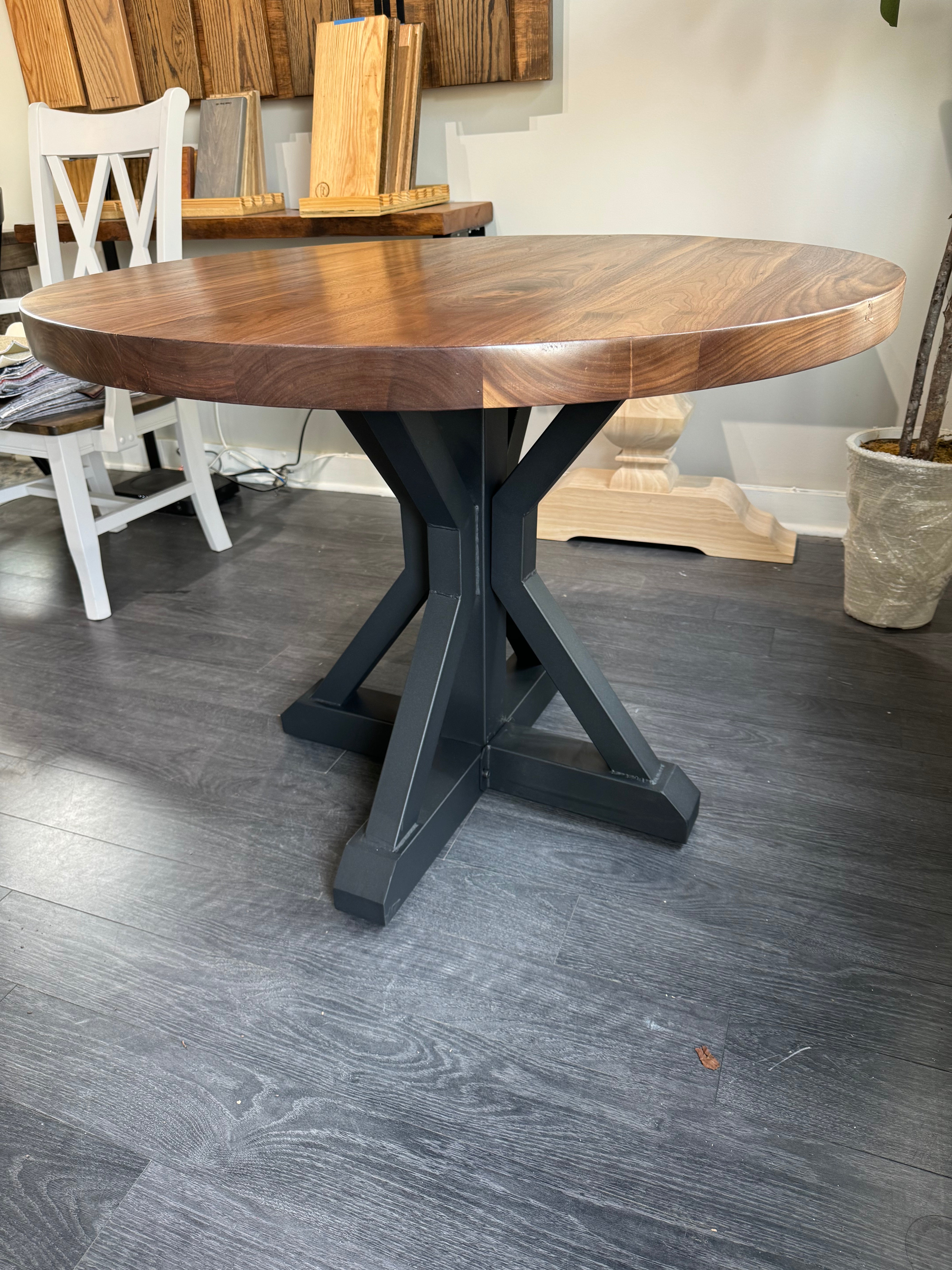 The Cara Round Pedestal Table
