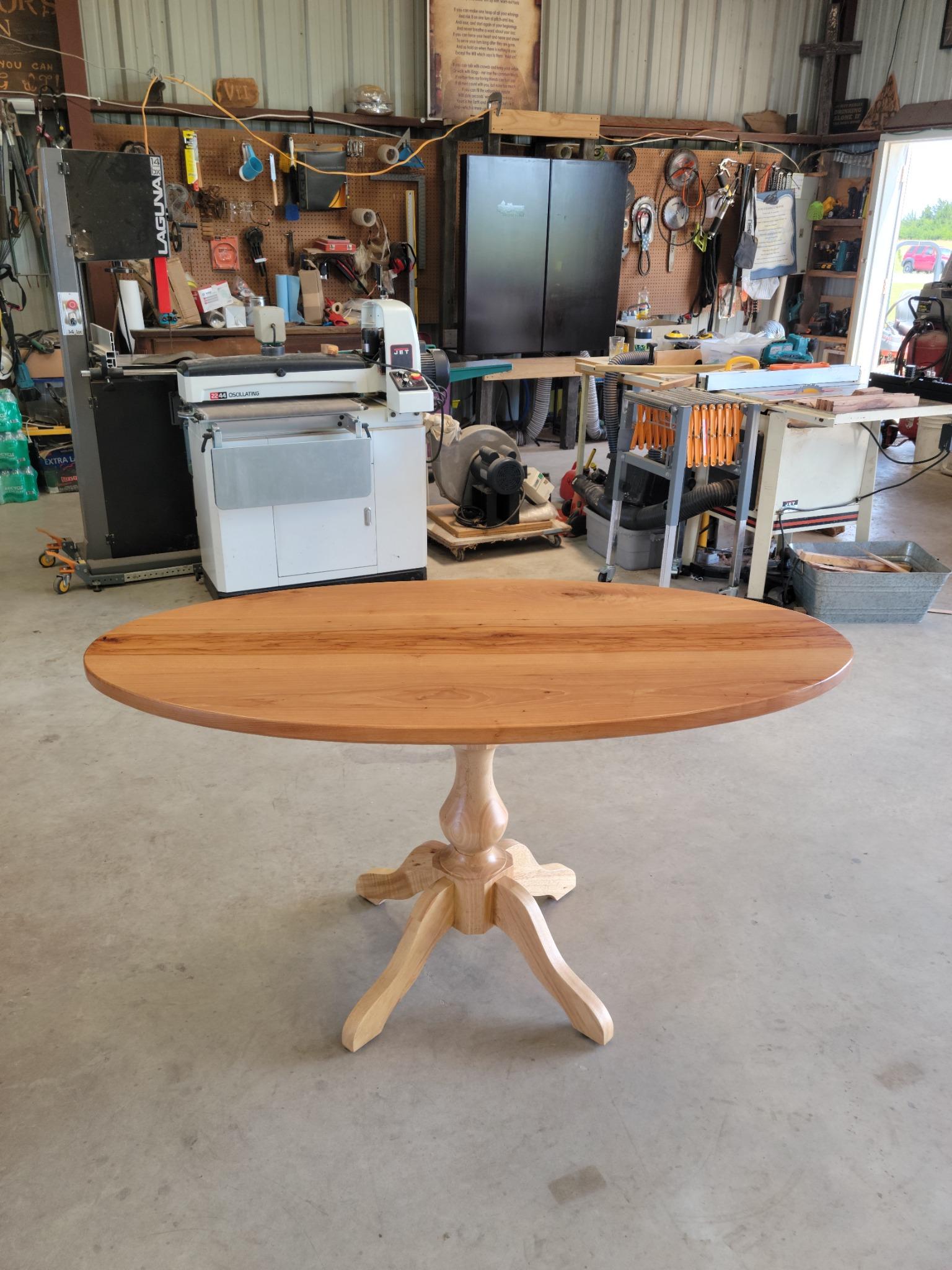 Keahey Legacy Project - Kaytricia's Oval Table